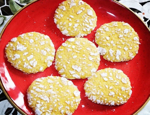 Lemon Crinkle Cookies