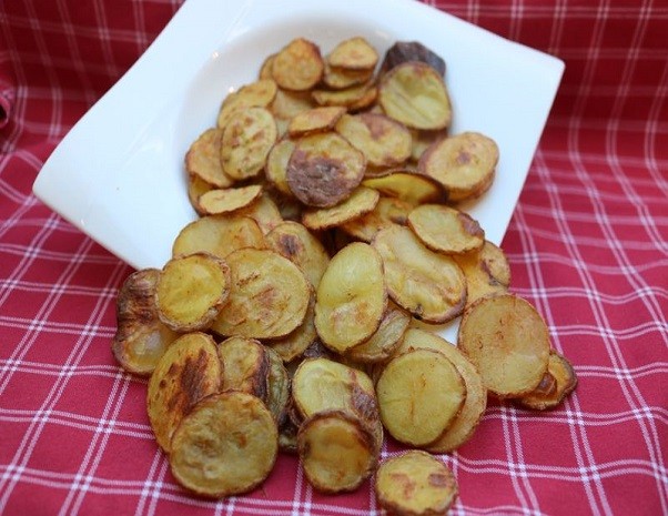 Kartoffelchpis aus dem Ofen