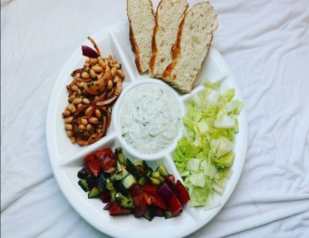 Türkische Salatplatte